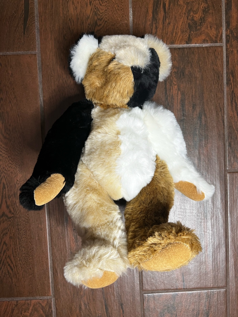 Vermont Teddy Bear Patchwork Bear Collectible